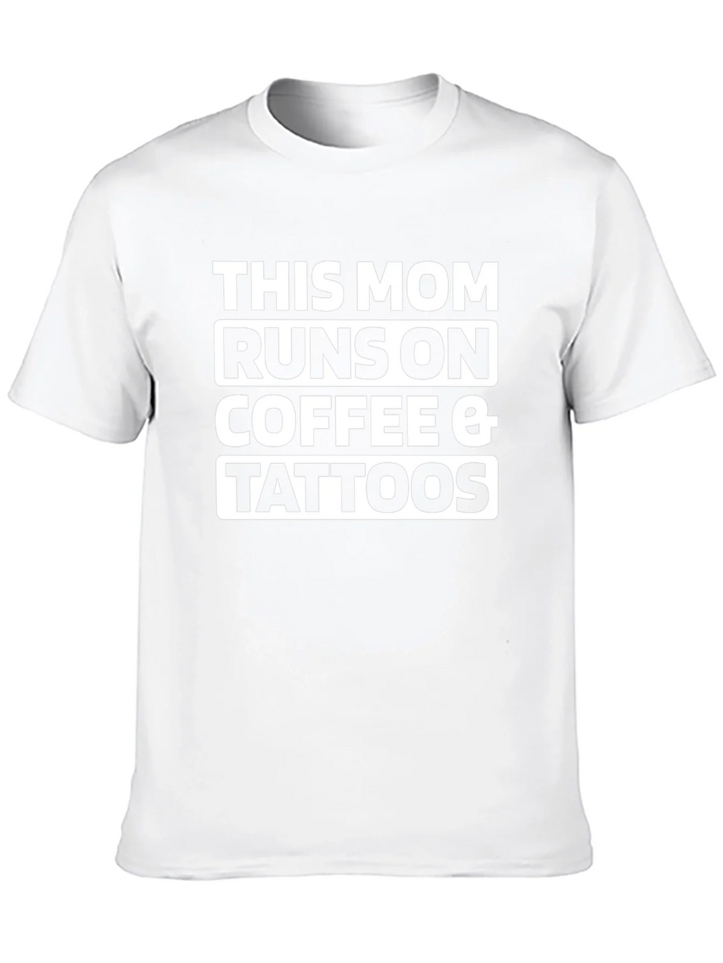 This Mom Runs On Coffee & Tattoos T-Shirt product image 9