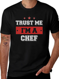 Trust Me Im A Chef Black T-Shirt product image 1