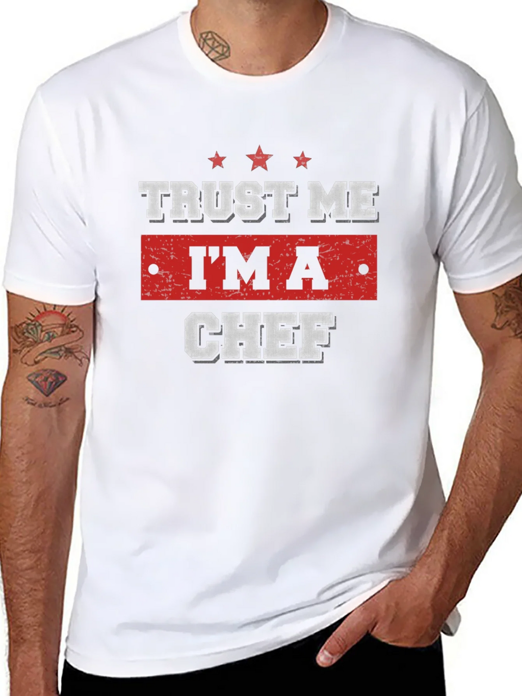 Trust Me Im A Chef Black T-Shirt product image 7