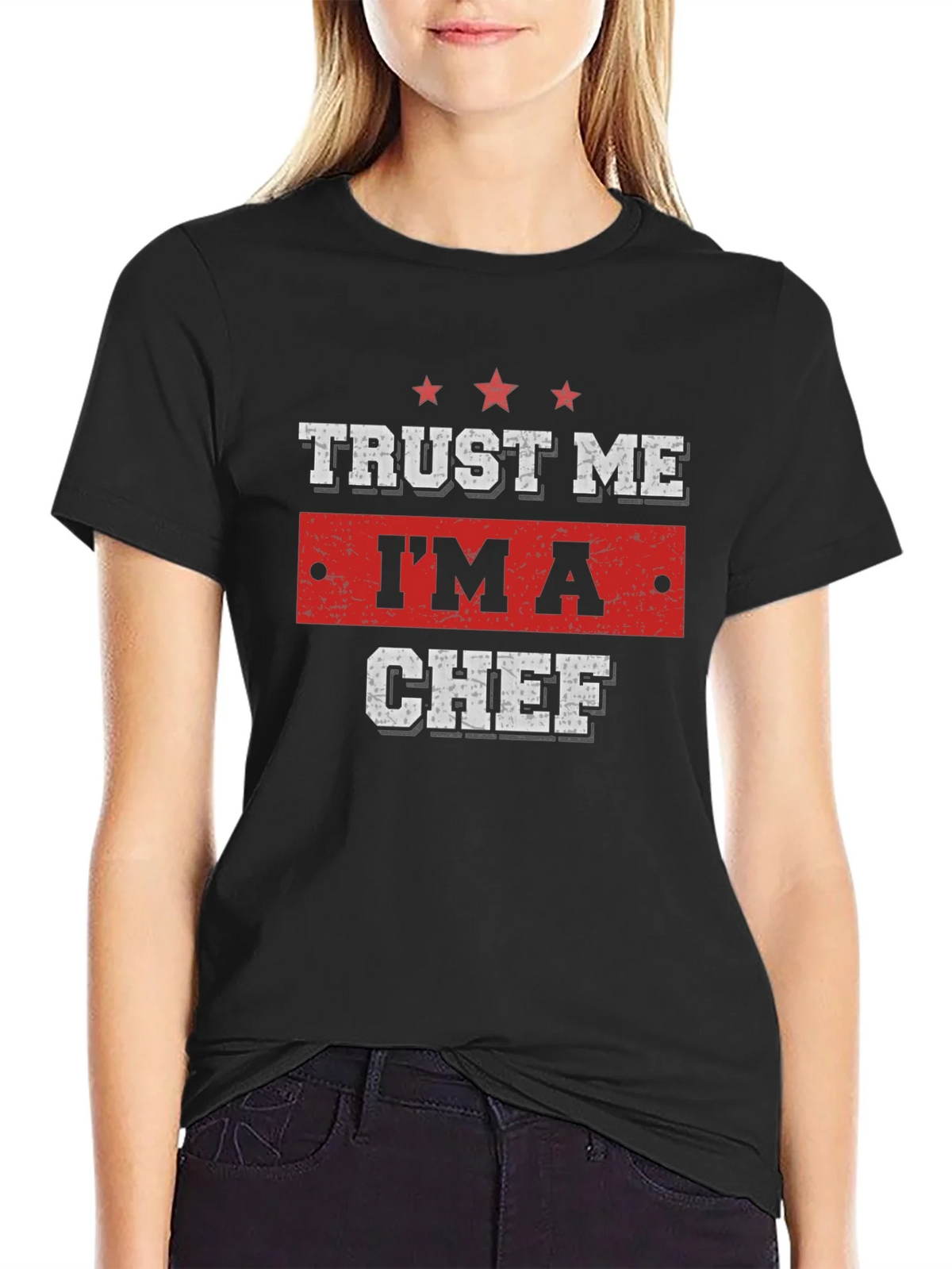 Trust Me Im A Chef Black T-Shirt product image 2