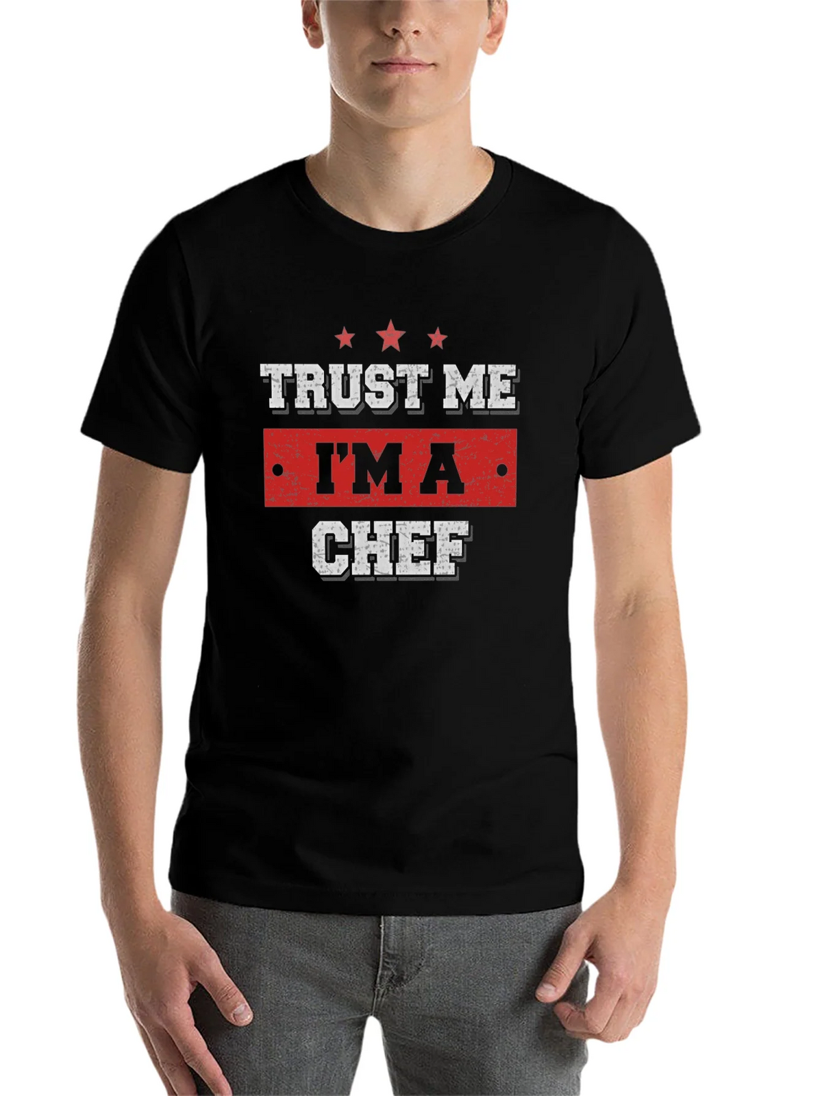 Trust Me Im A Chef Black T-Shirt product image 4