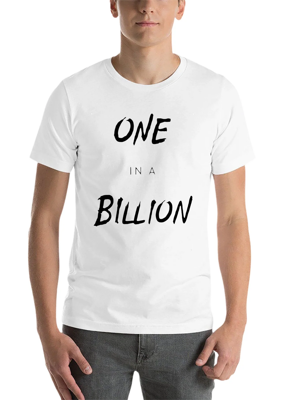 One in a Billion Black Graphic Tee product image 10