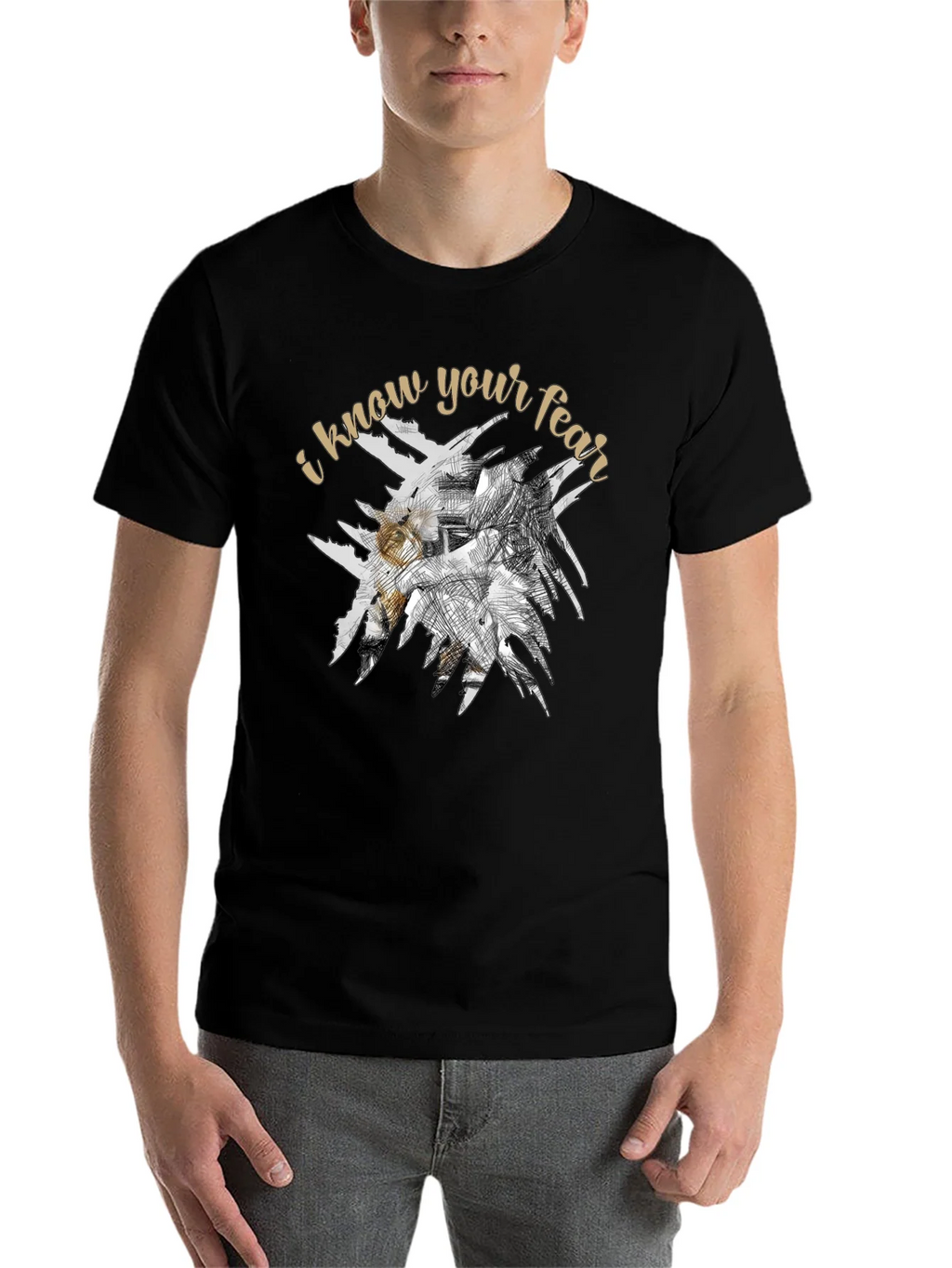 I Know Your Fear Graphic Tee - Black product image 4