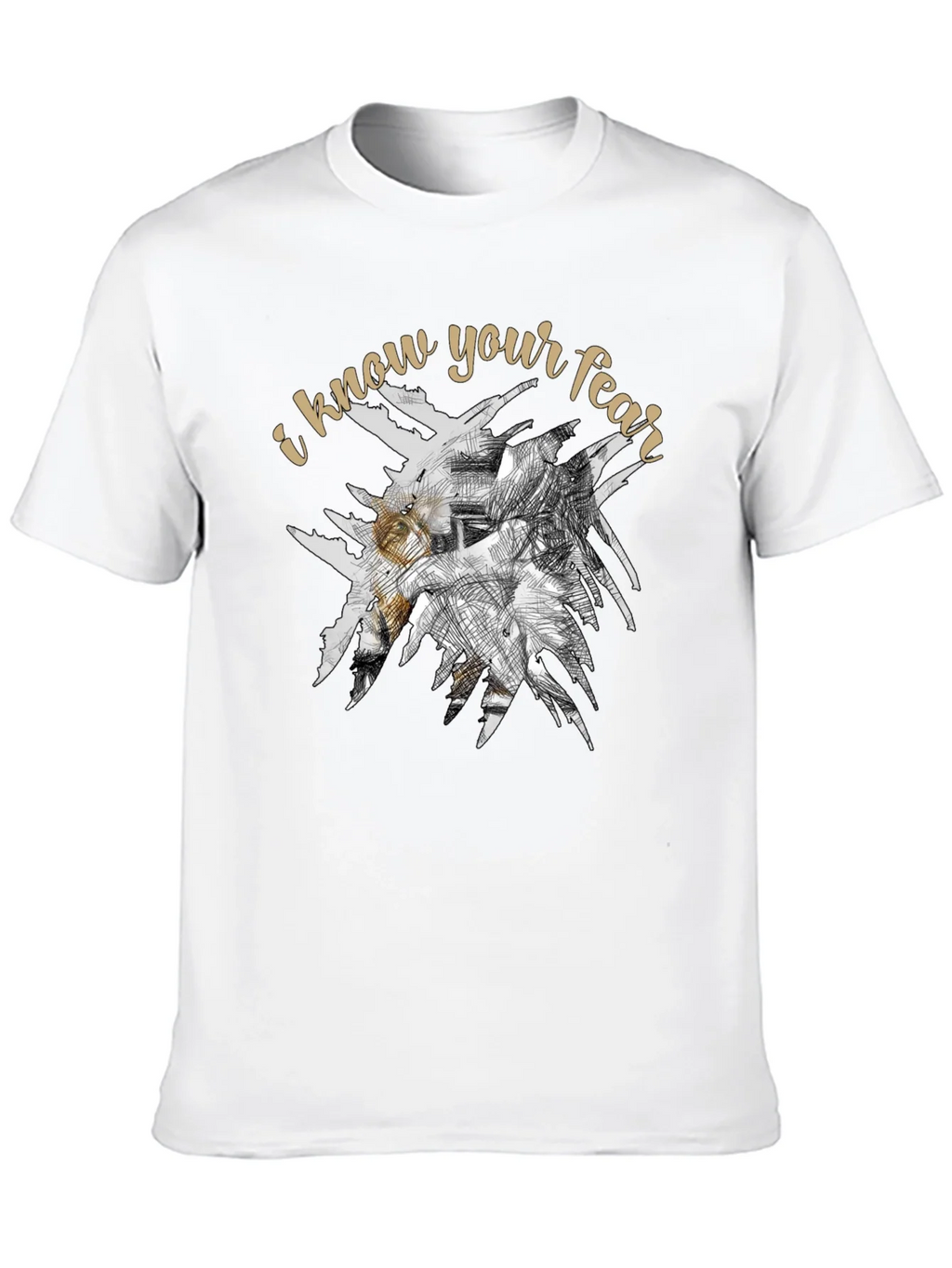 I Know Your Fear Graphic Tee - Black product image 9