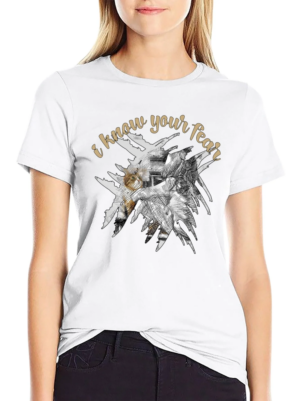 I Know Your Fear Graphic Tee - Black product image 8