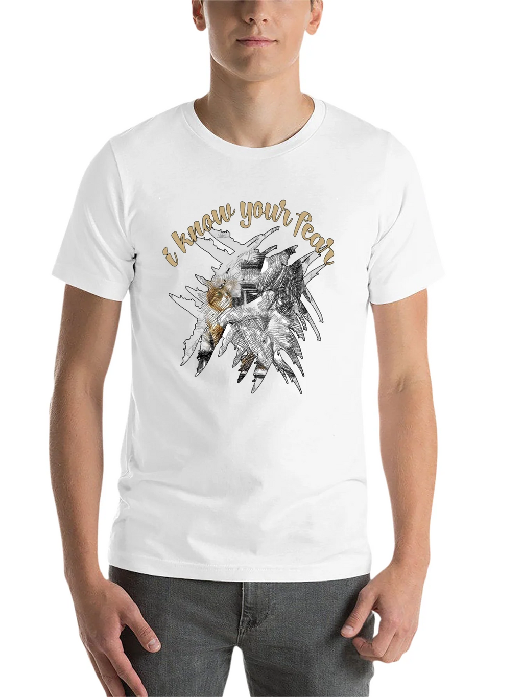 I Know Your Fear Graphic Tee - Black product image 10