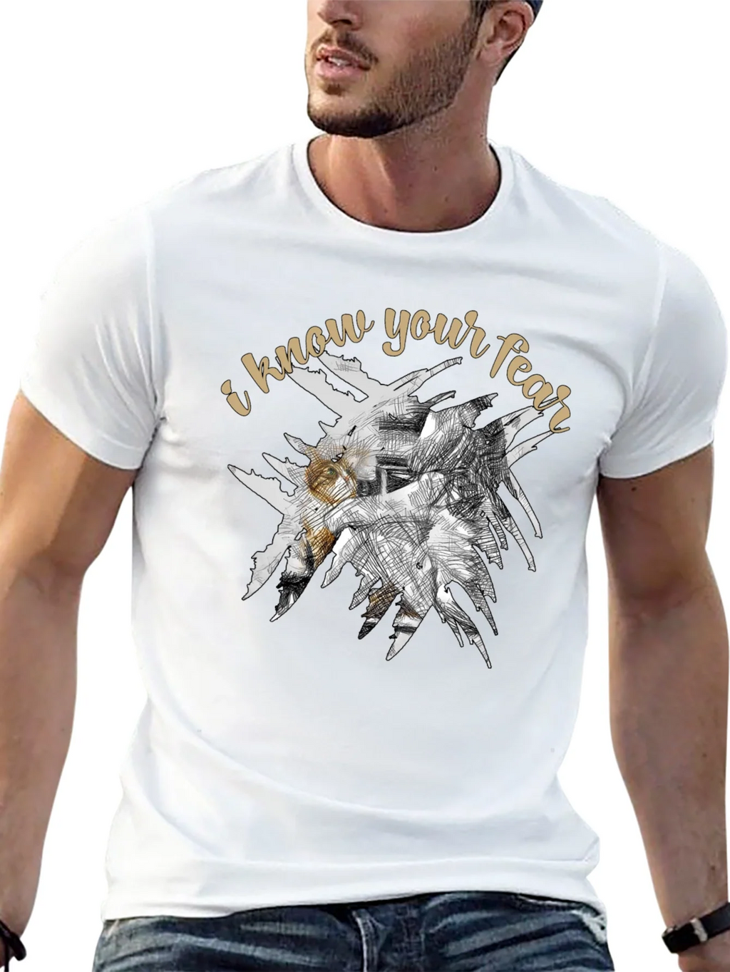 I Know Your Fear Graphic Tee - Black product image 12