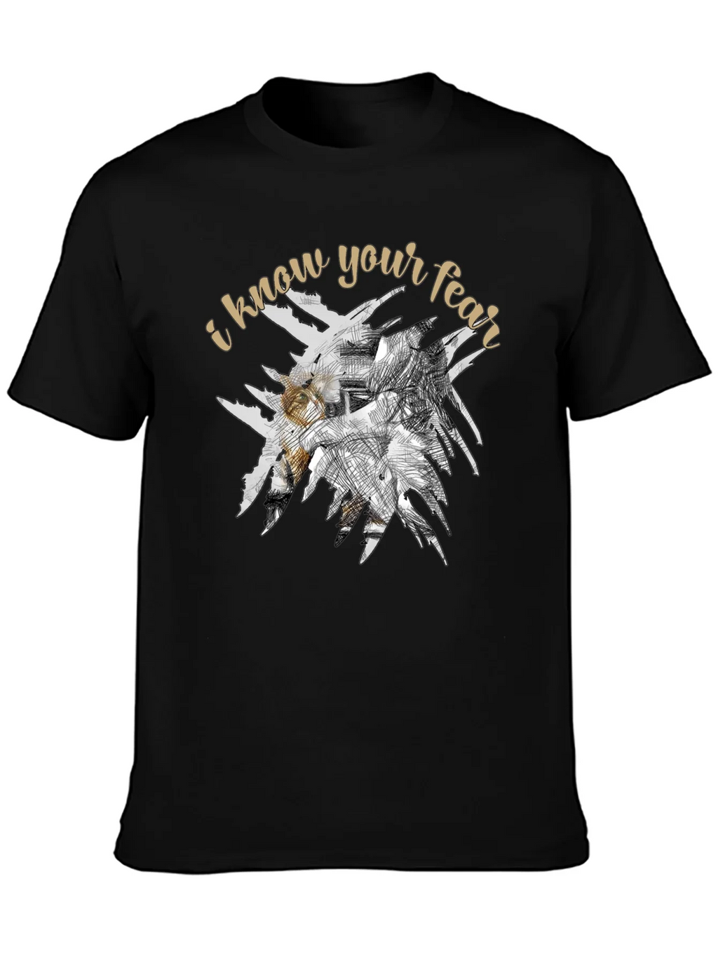 I Know Your Fear Graphic Tee - Black product image 3