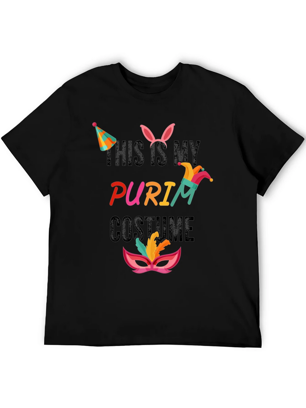 Purim Costume T-Shirt: This is My Tee product image 5