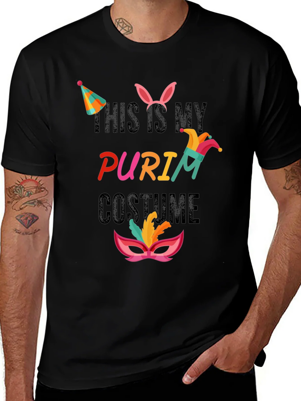 Purim Costume T-Shirt: This is My Tee product image 1