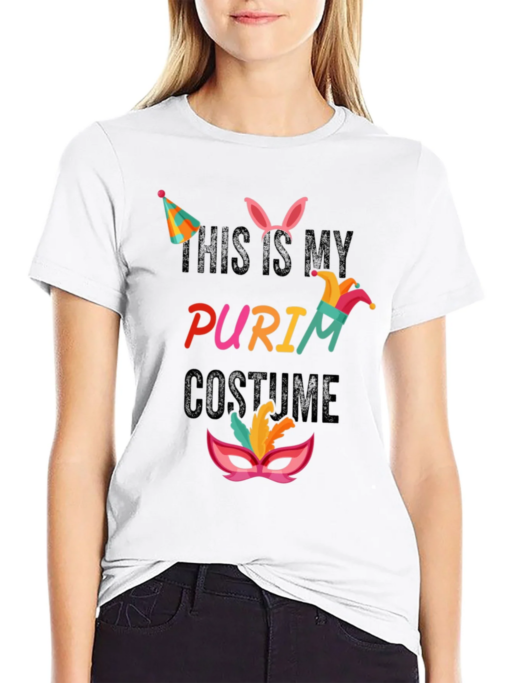 Purim Costume T-Shirt: This is My Tee product image 8