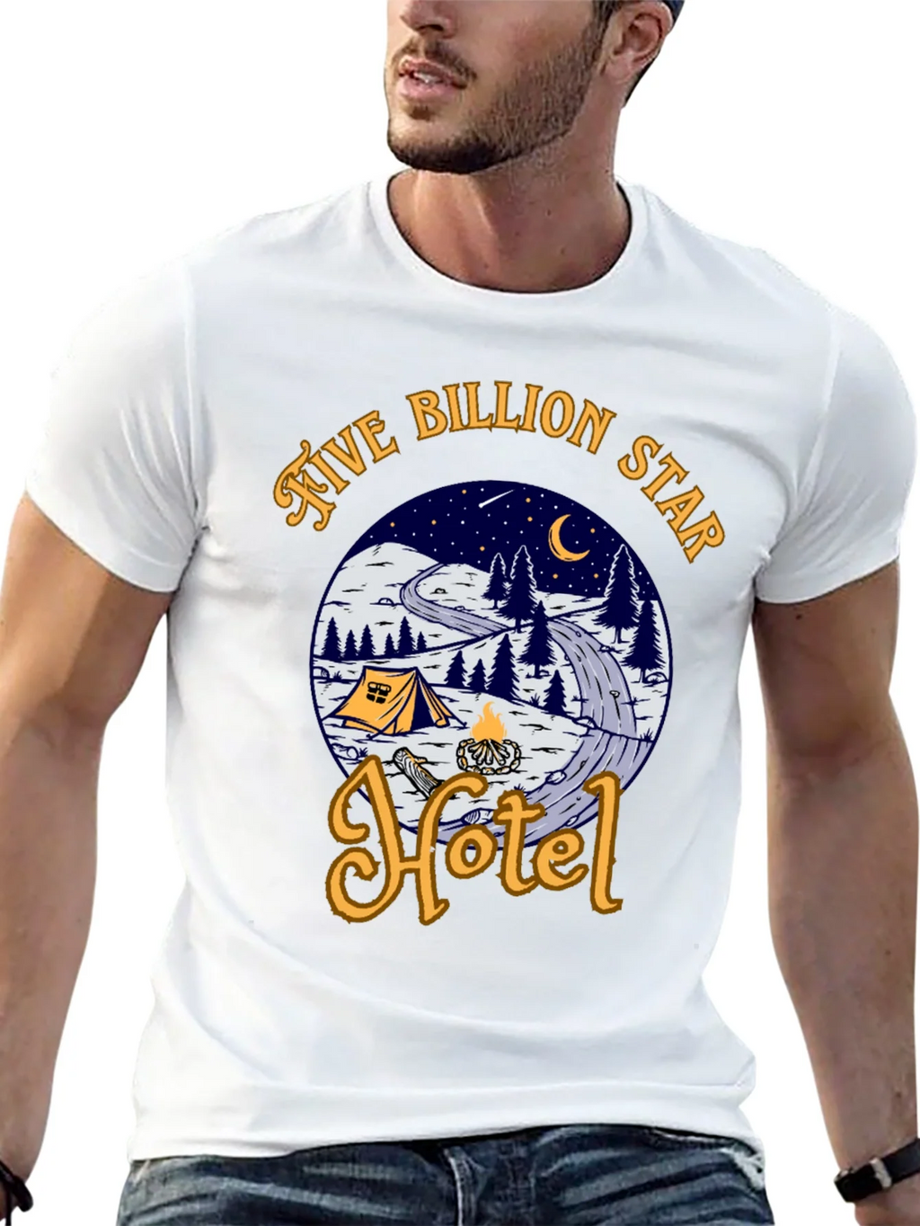 Five Billion Star Hotel Graphic T-Shirt product image 12