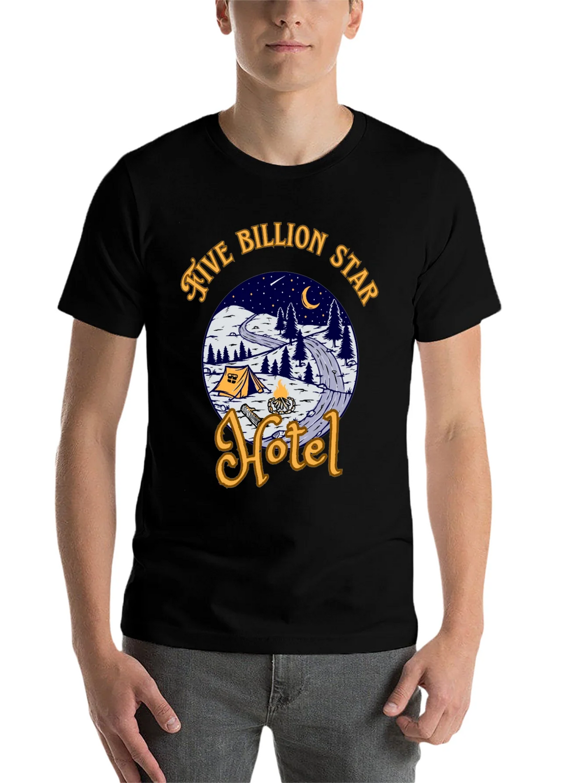 Five Billion Star Hotel Graphic T-Shirt product image 4