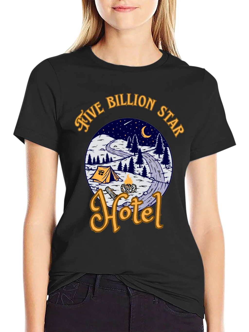 Five Billion Star Hotel Graphic T-Shirt product image 2