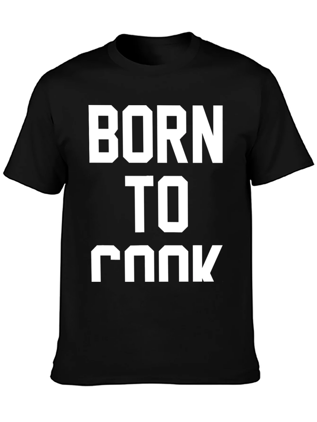 Born To Cook Black T-Shirt product image 3