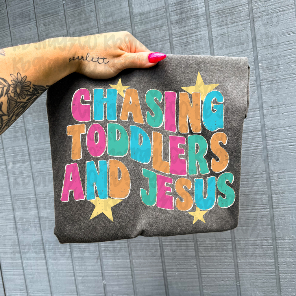 Chasing toddlers and Jesus