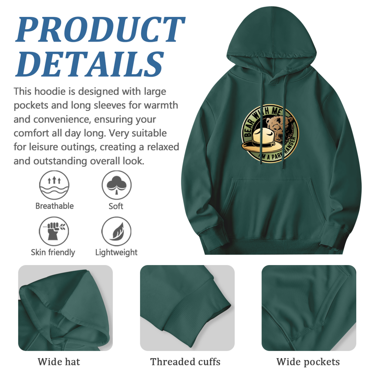 Colorful Graphic Hoodie - Vibrant Art Sweatshirt #0686 product image 6