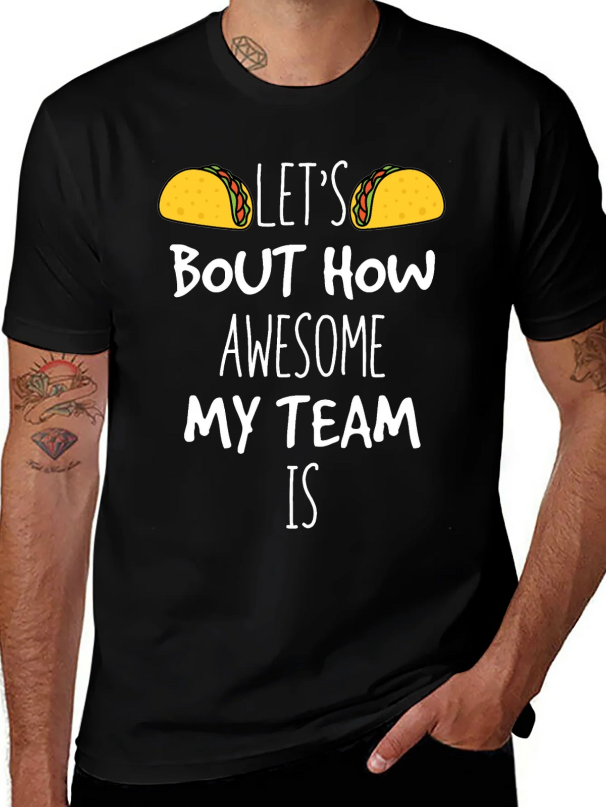 Taco Team T-Shirt - Lets Bout How Awesome! product image 1