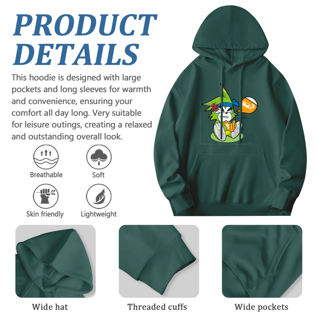 Geometric Art Hoodie - Modern Pattern Pullover #0655 product image 6