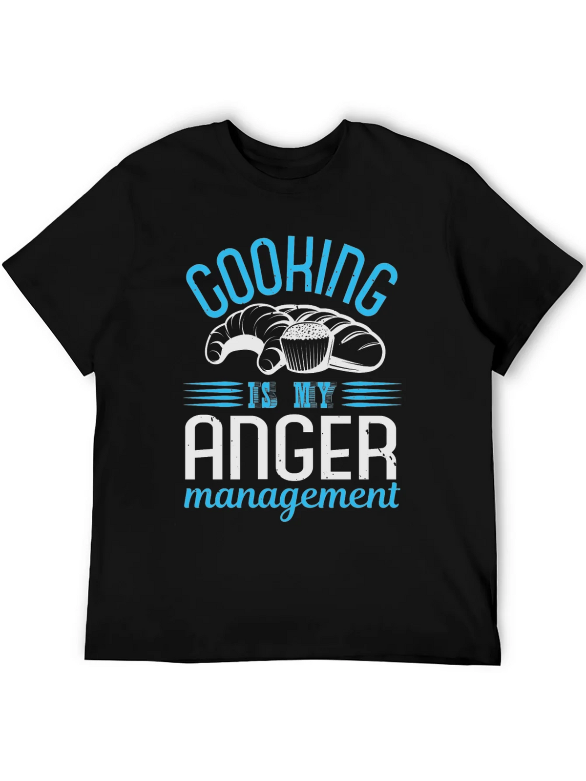 Cooking Anger Management T-Shirt Funny Chef Baker Tee product image 5