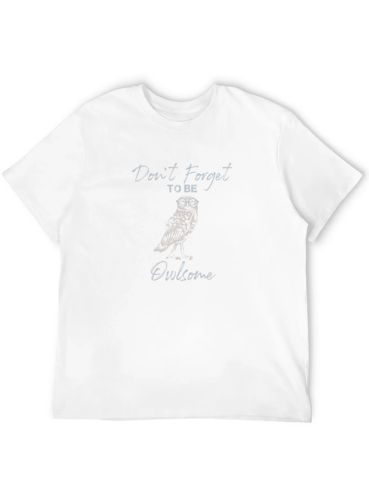 Owl-some Black T-Shirt: Be Awesome Tee product image 11