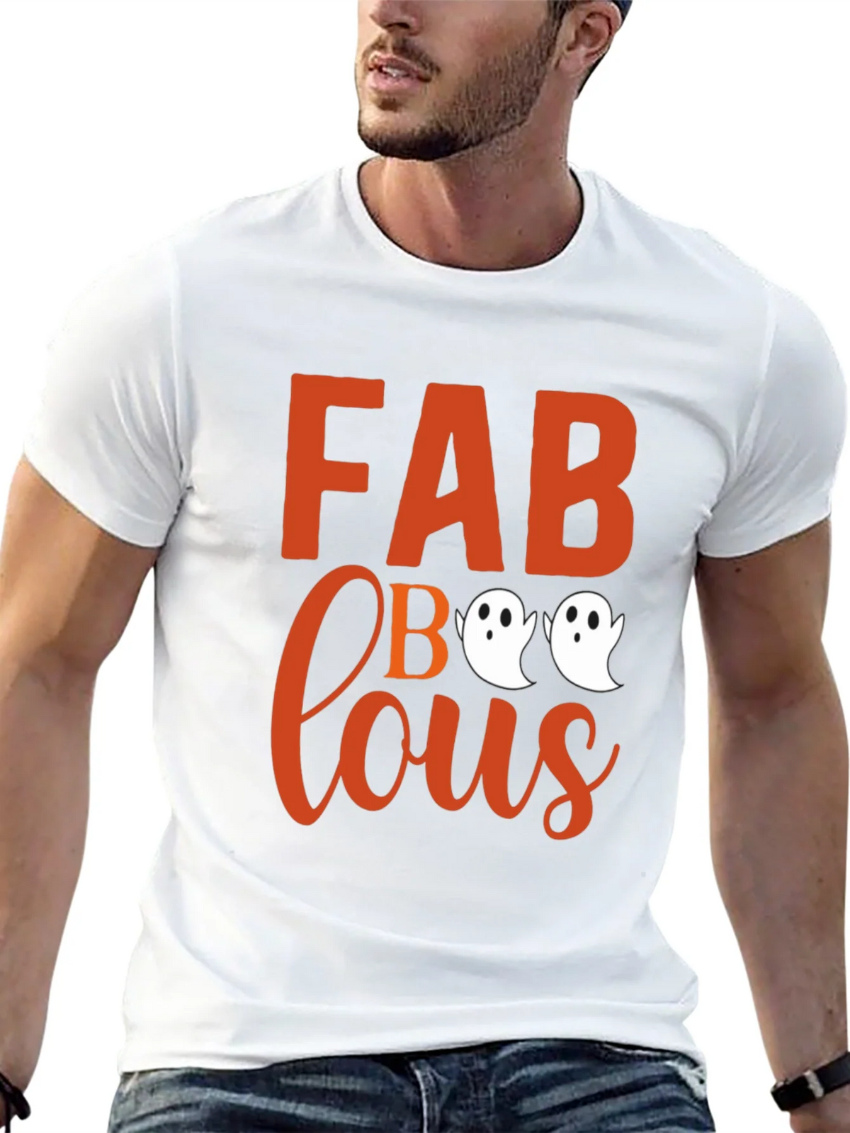 Fabulous Halloween Ghost T-Shirt product image 12
