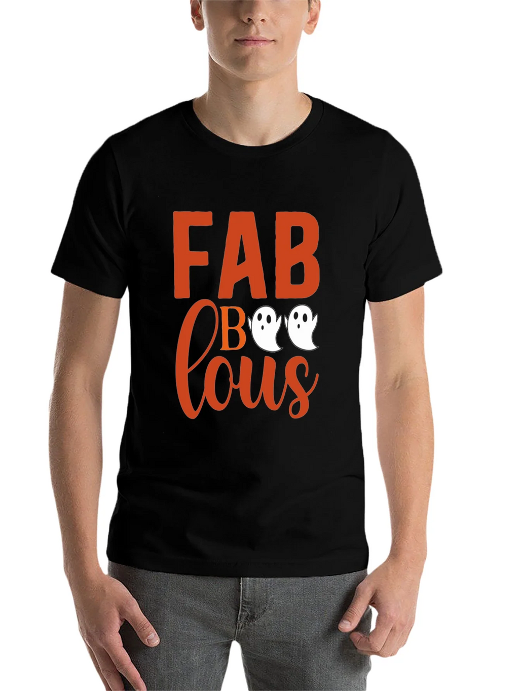 Fabulous Halloween Ghost T-Shirt product image 4
