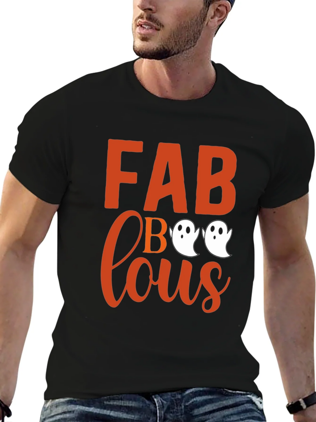 Fabulous Halloween Ghost T-Shirt product image 6