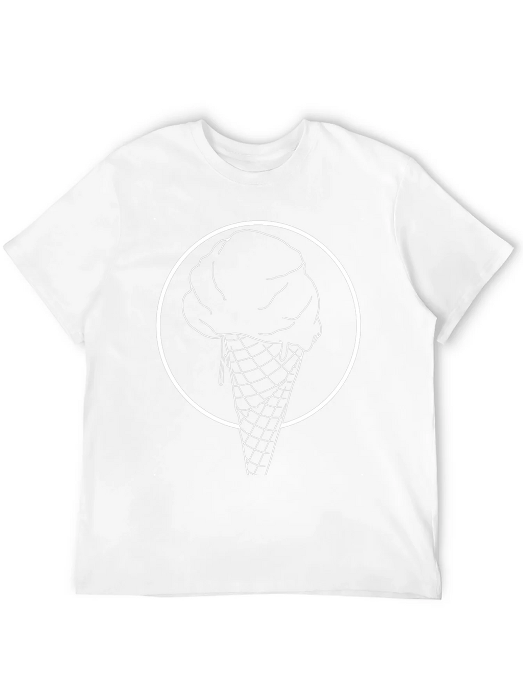 Cool Ice Cream Cone Graphic T-Shirt product image 9