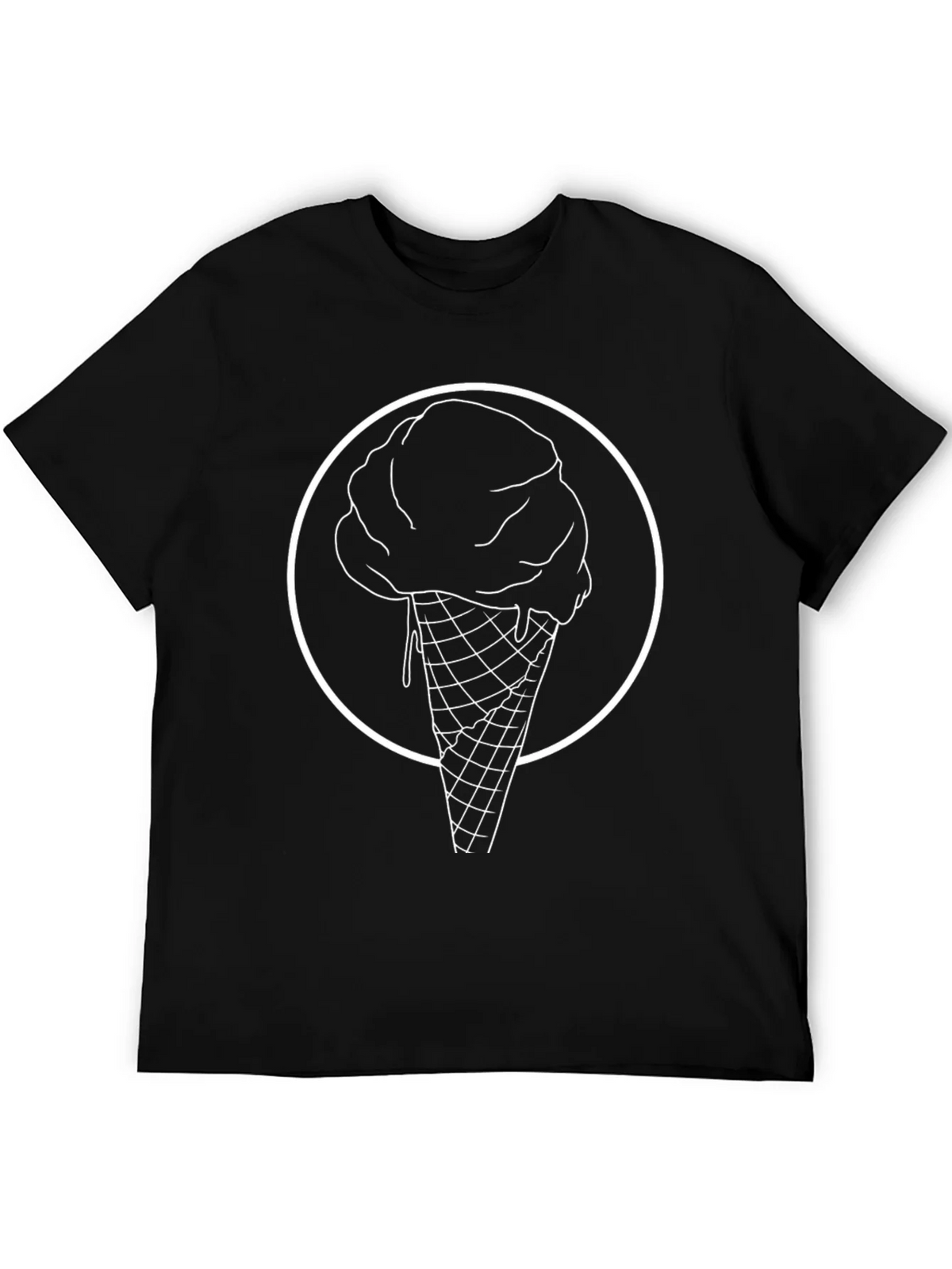Cool Ice Cream Cone Graphic T-Shirt product image 3
