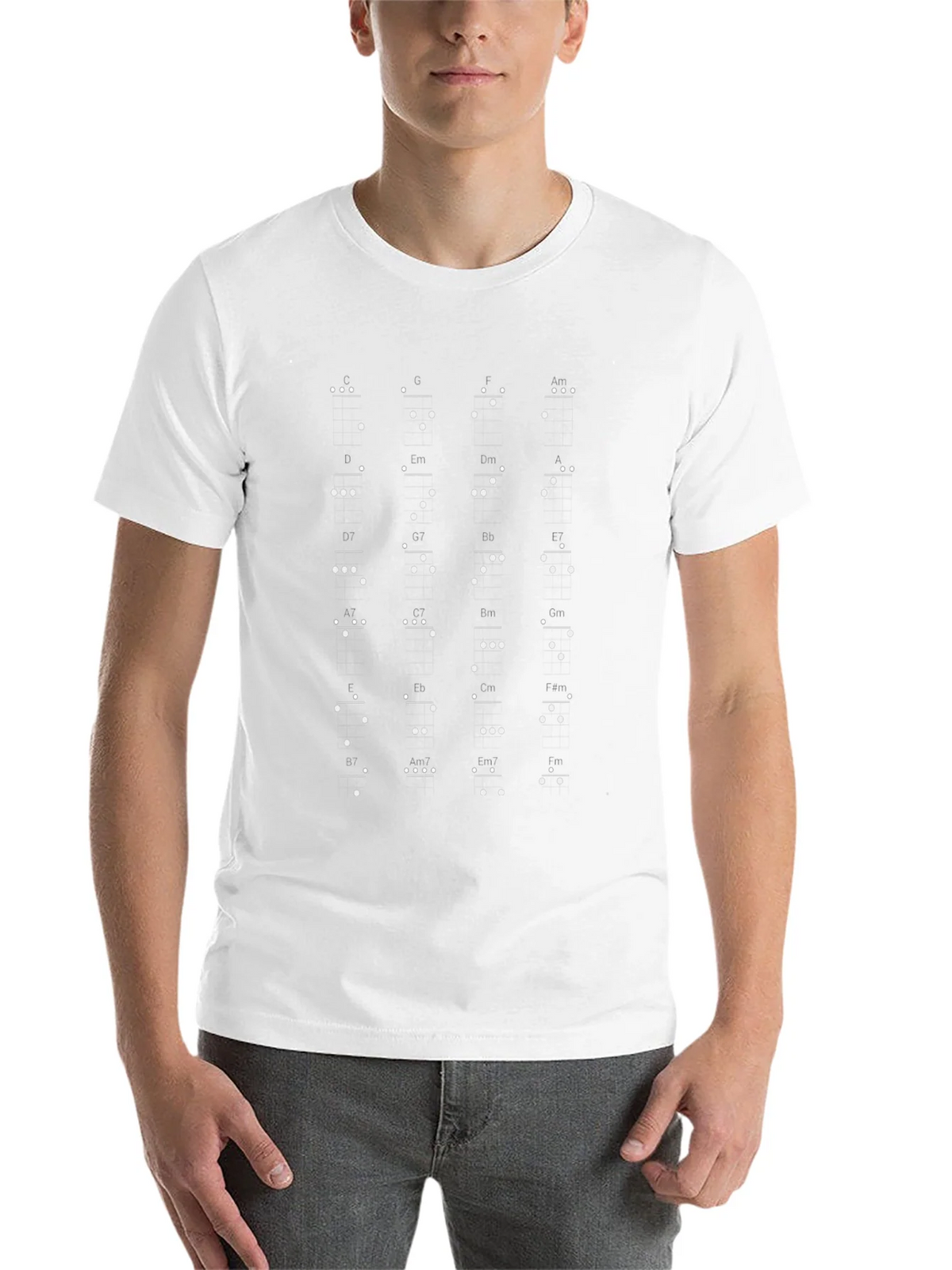 Music Chords Mayan Number System Black T-Shirt product image 10