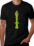 Meditating Asparagus Graphic Tee product image 1