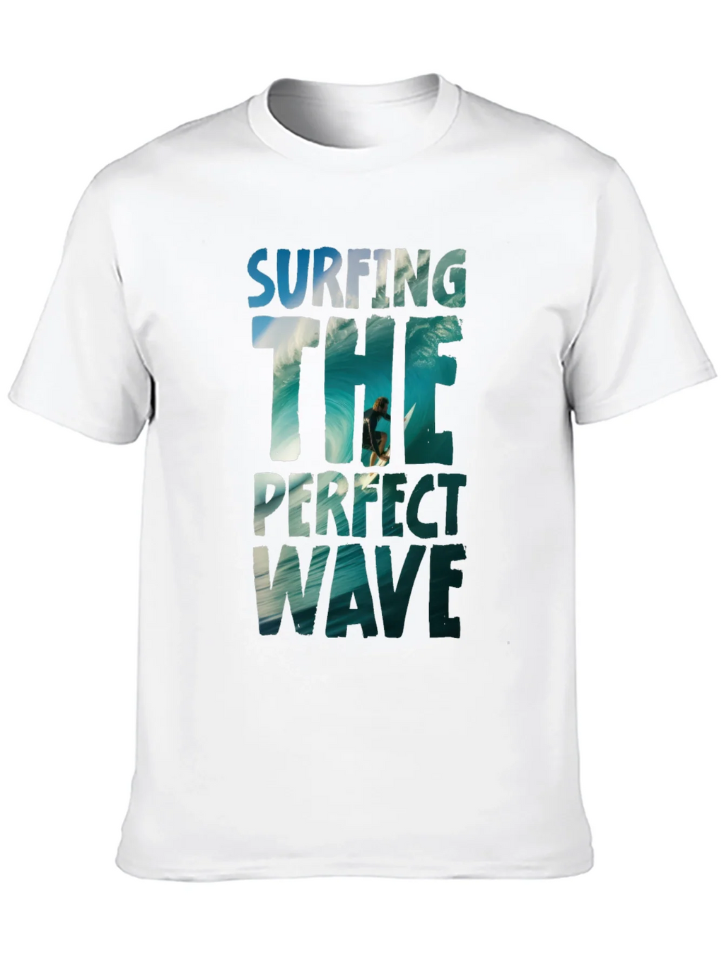 Surfing the Perfect Wave Graphic Tee - Black product image 9