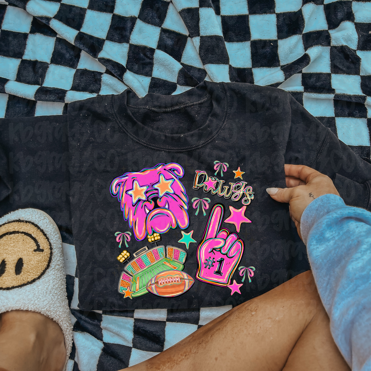 Preppy Mascot Dawgs - infant toddler and youth