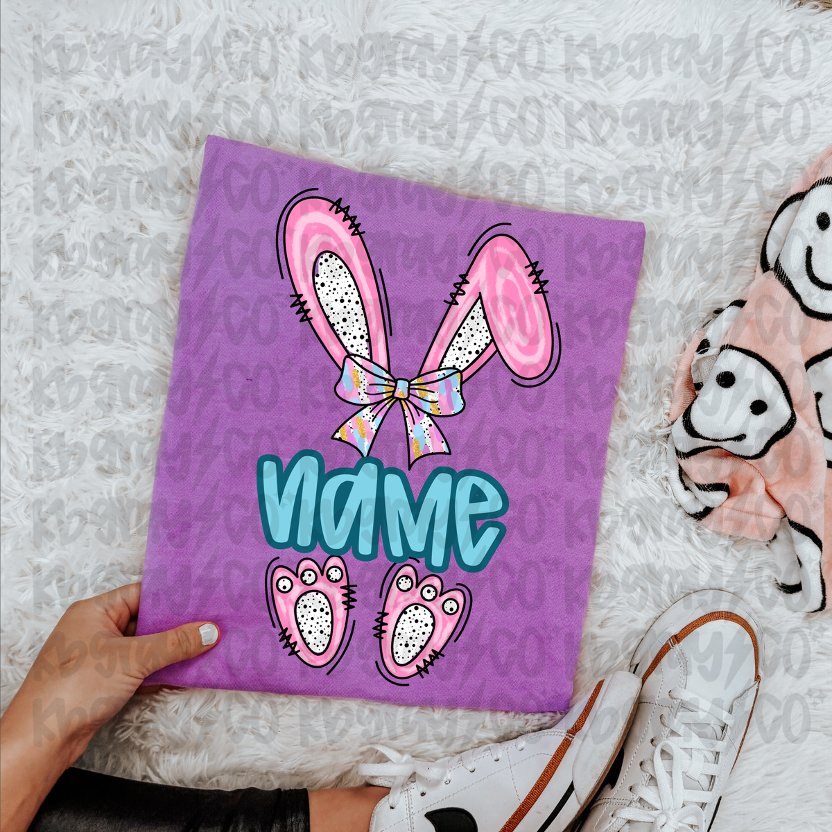 Custom name Easter - infant toddler and youth