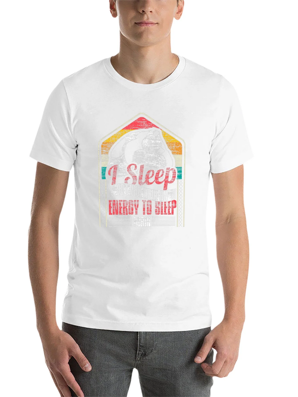 I Sleep Panda Graphic Tee - Funny Shirt product image 10