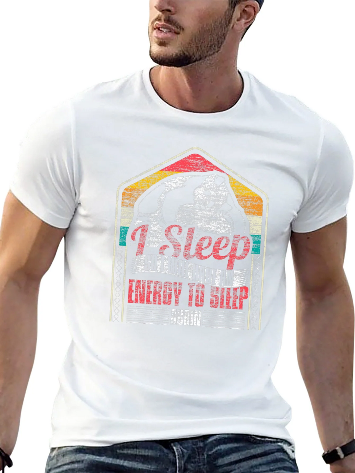 I Sleep Panda Graphic Tee - Funny Shirt product image 12