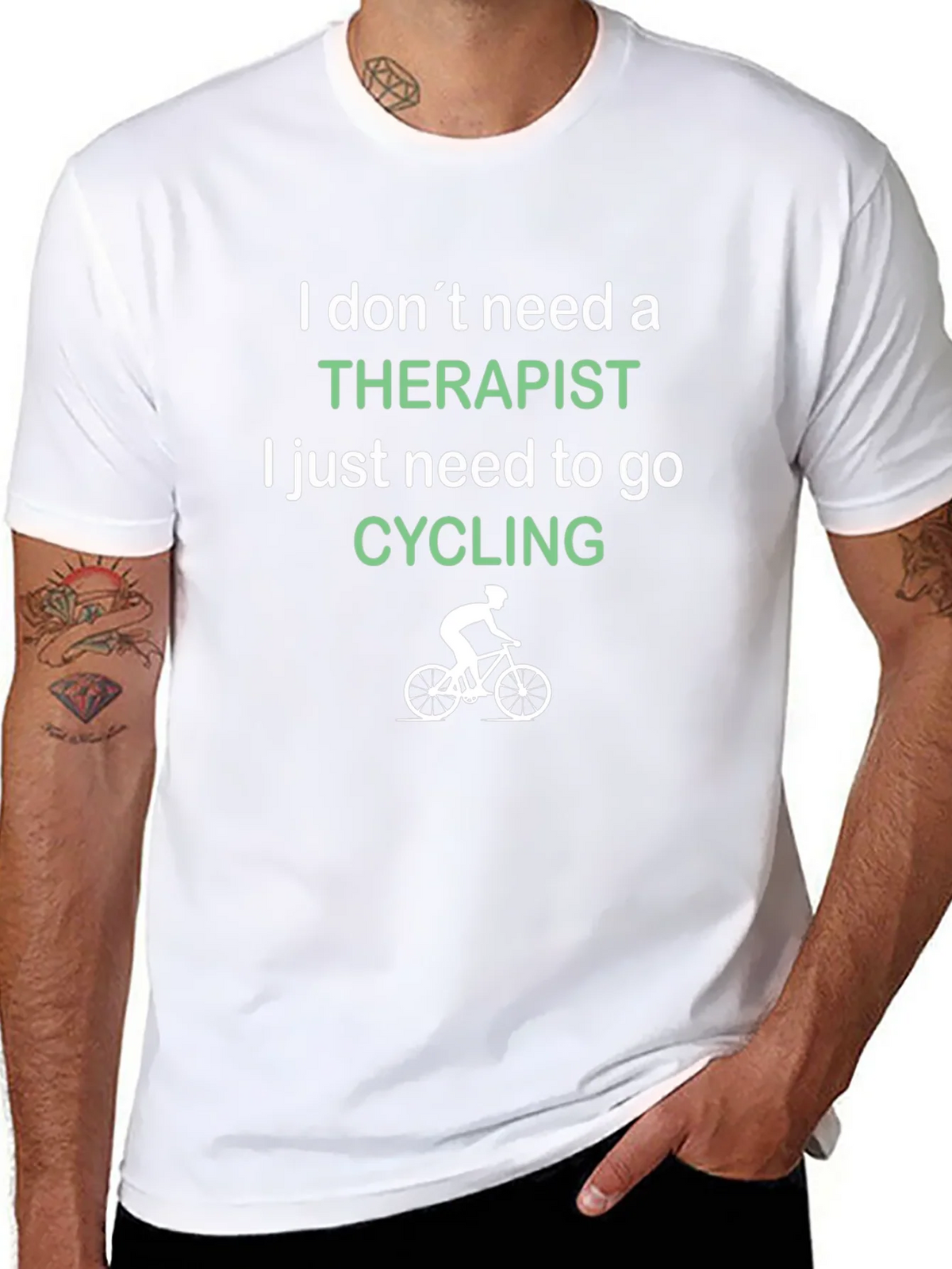 Cycling Therapy T-Shirt product image 7