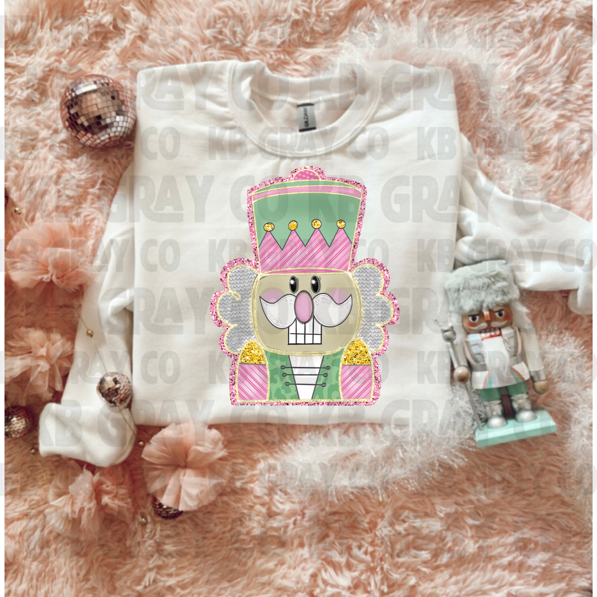 Pastel nutcracker