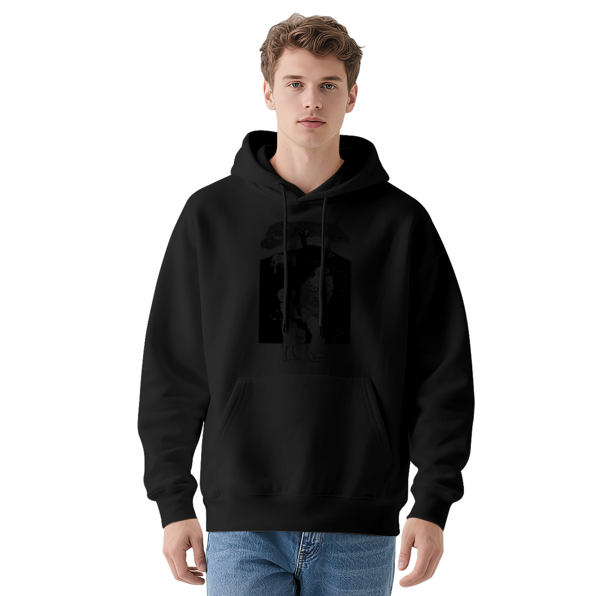 Graphic Art Pullover Hoodie - Bold Statement #0635 product image 1