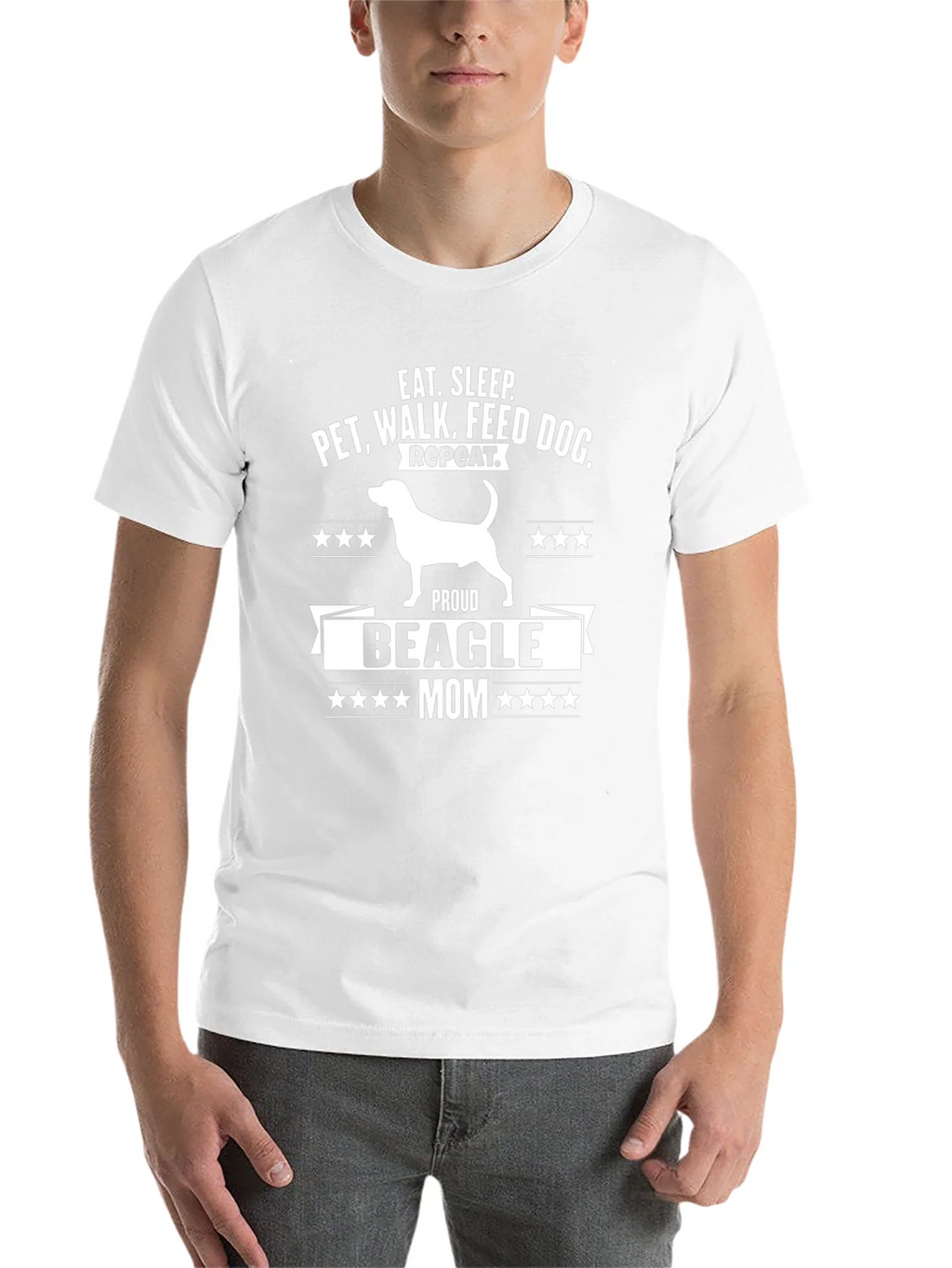 Proud Beagle Mom T-Shirt product image 10