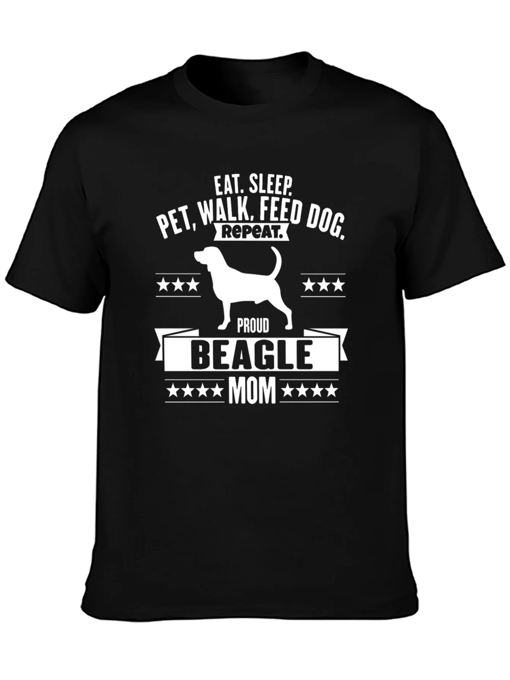 Proud Beagle Mom T-Shirt product image 3