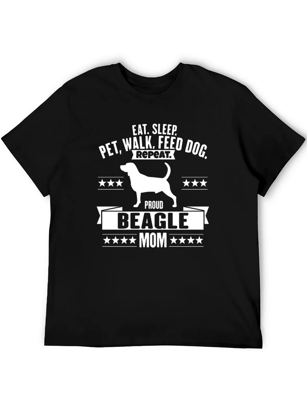 Proud Beagle Mom T-Shirt product image 5