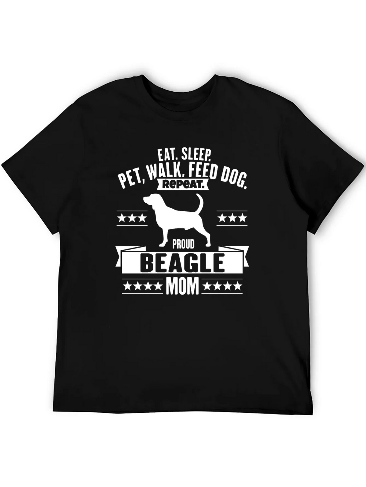 Proud Beagle Mom T-Shirt product image 5