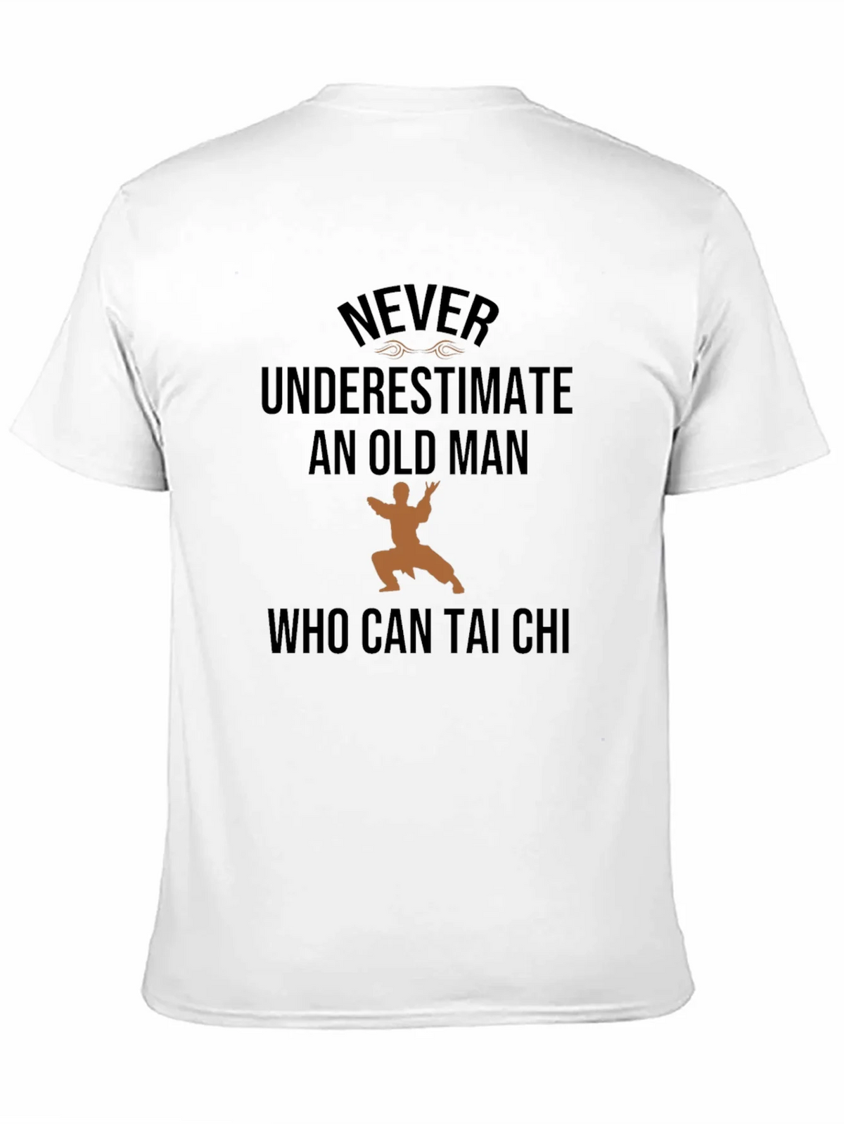 Never Underestimate Old Man Tai Chi T-Shirt product image 10