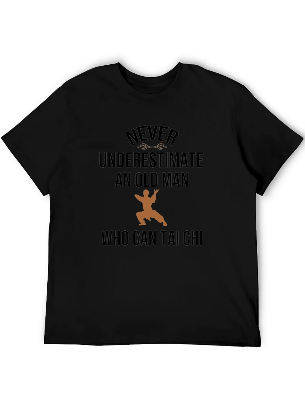 Never Underestimate Old Man Tai Chi T-Shirt product image 5