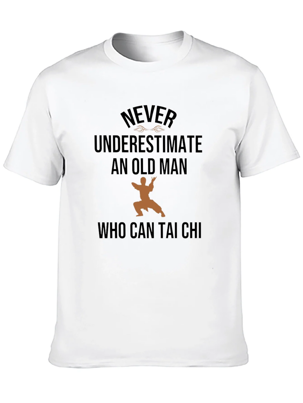 Never Underestimate Old Man Tai Chi T-Shirt product image 9