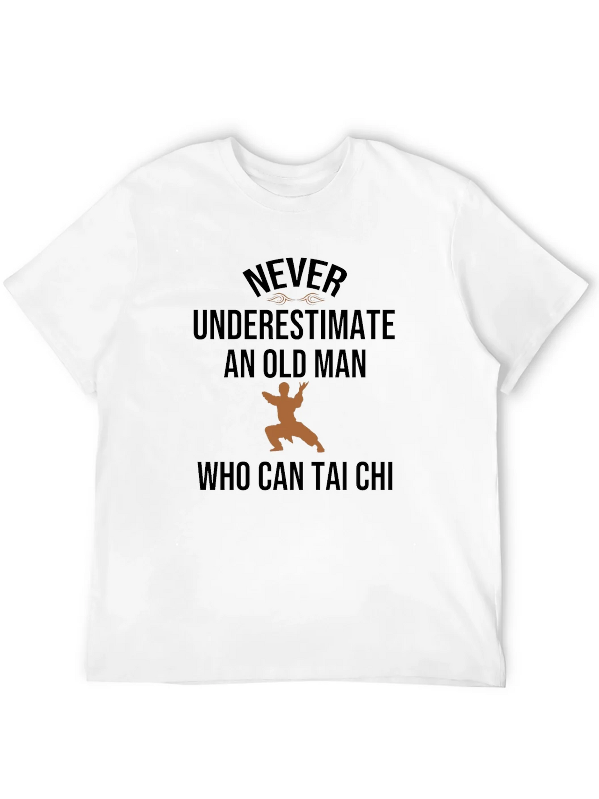 Never Underestimate Old Man Tai Chi T-Shirt product image 11