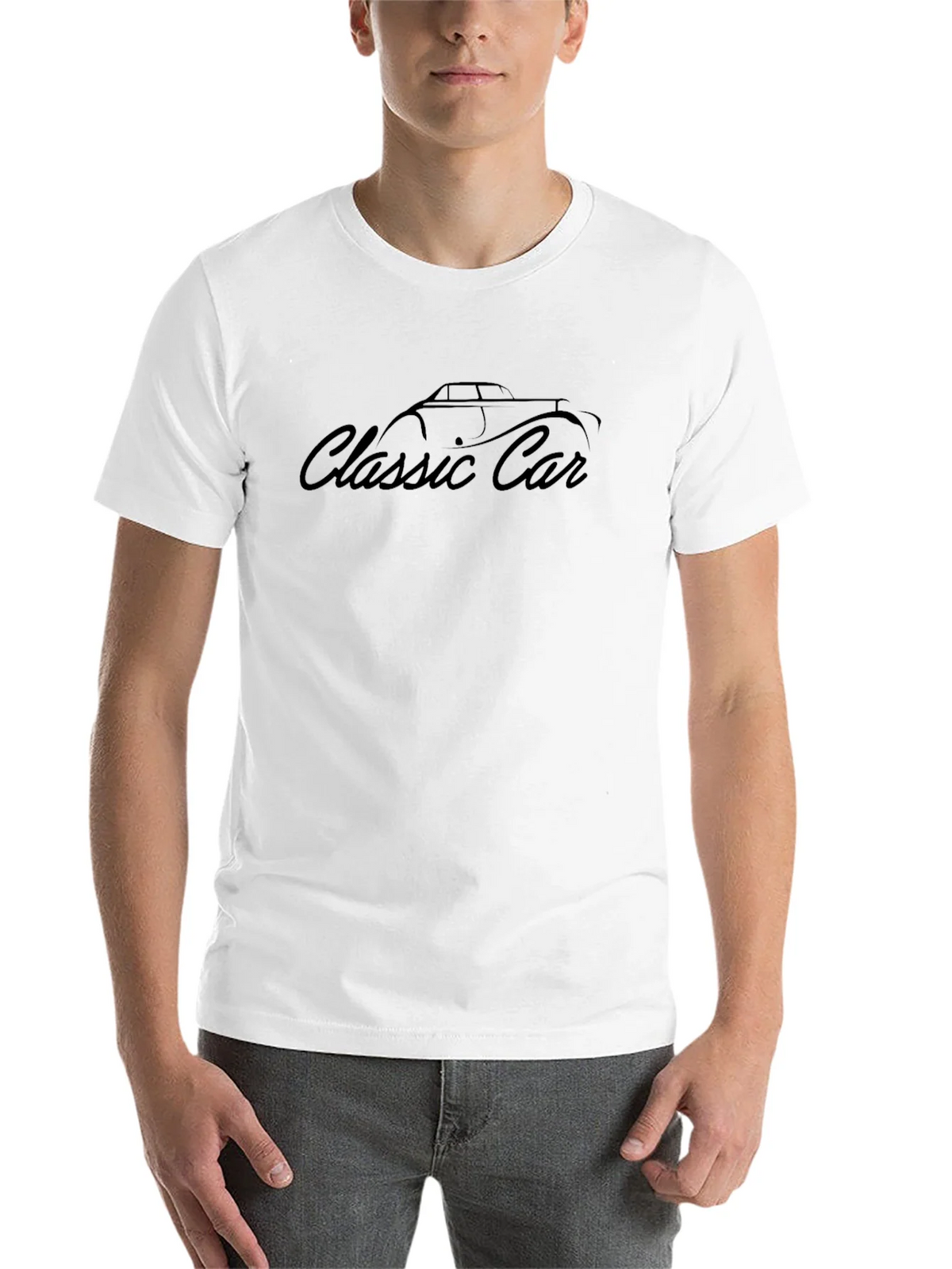 Classic Car Graphic Tee - Stylish Retro Design product image 10