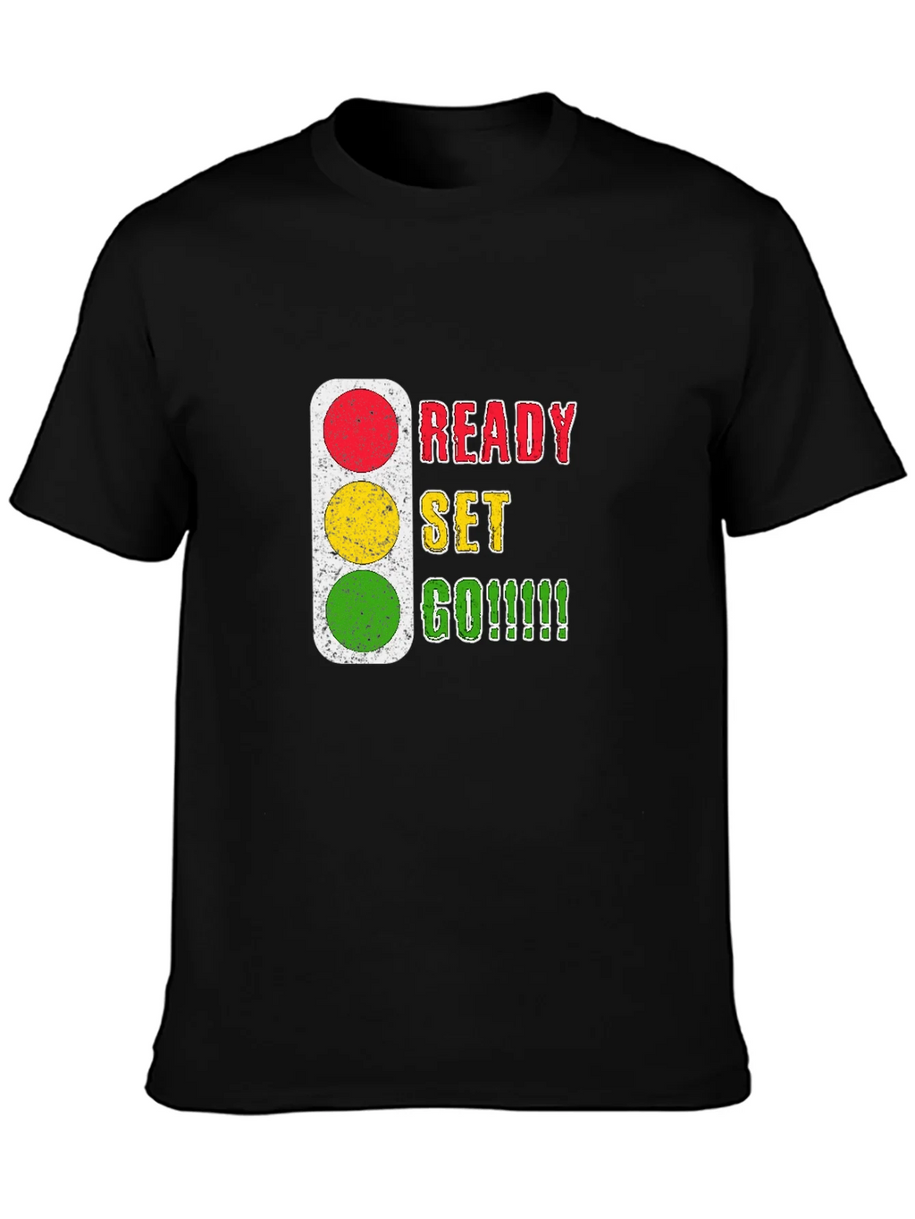 Ready Set Go T-Shirt - Traffic Light Design product image 3